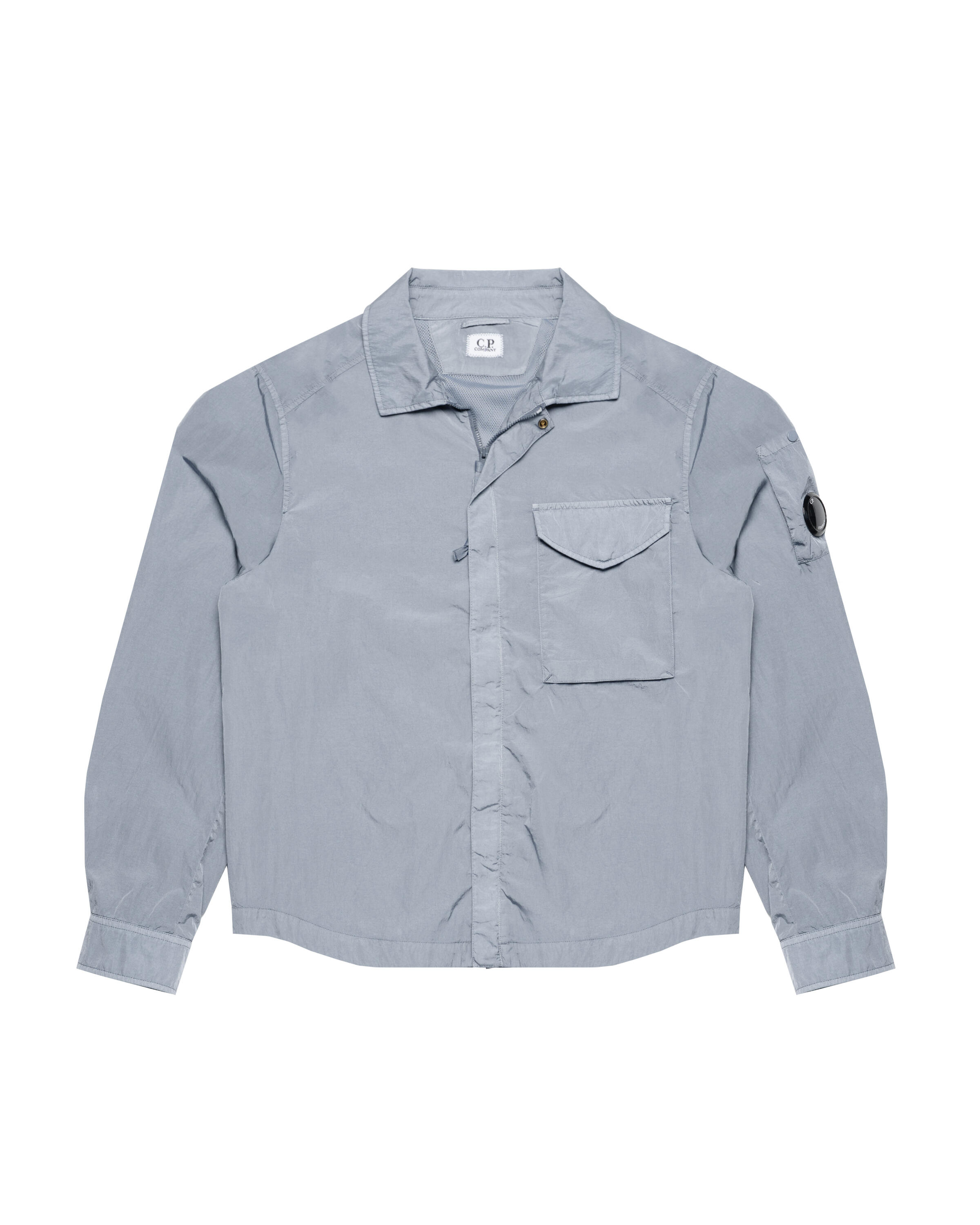 C.P. Company CHROME-R FULL ZIP OVERSHIRT | 18CMOS095A005904G